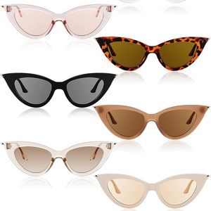 6 Cat Eye Sunglasses Bundle